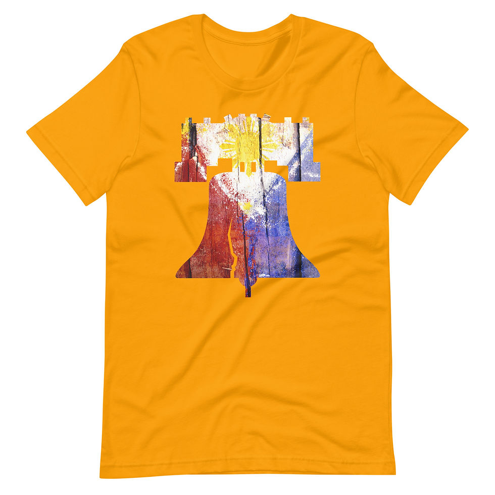 Thumbnail: Unisex Filipino Philadelphia Liberty Bell With Philippine Flag