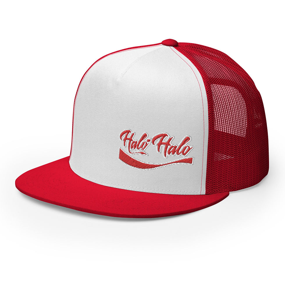 Thumbnail: Halo Halo Flat Bill Trucker Cap