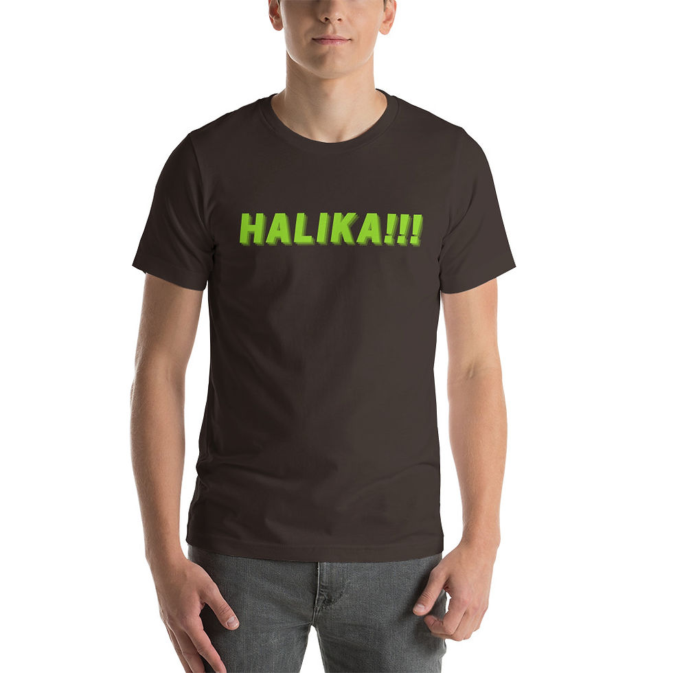 Thumbnail: Unisex Halika Filipino Expression Typography