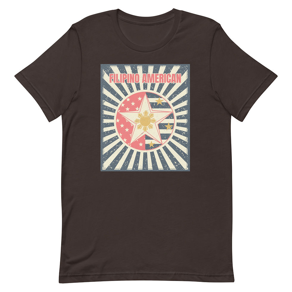 Thumbnail: Unisex Filipino American Retro Stars and Stripes RETRO