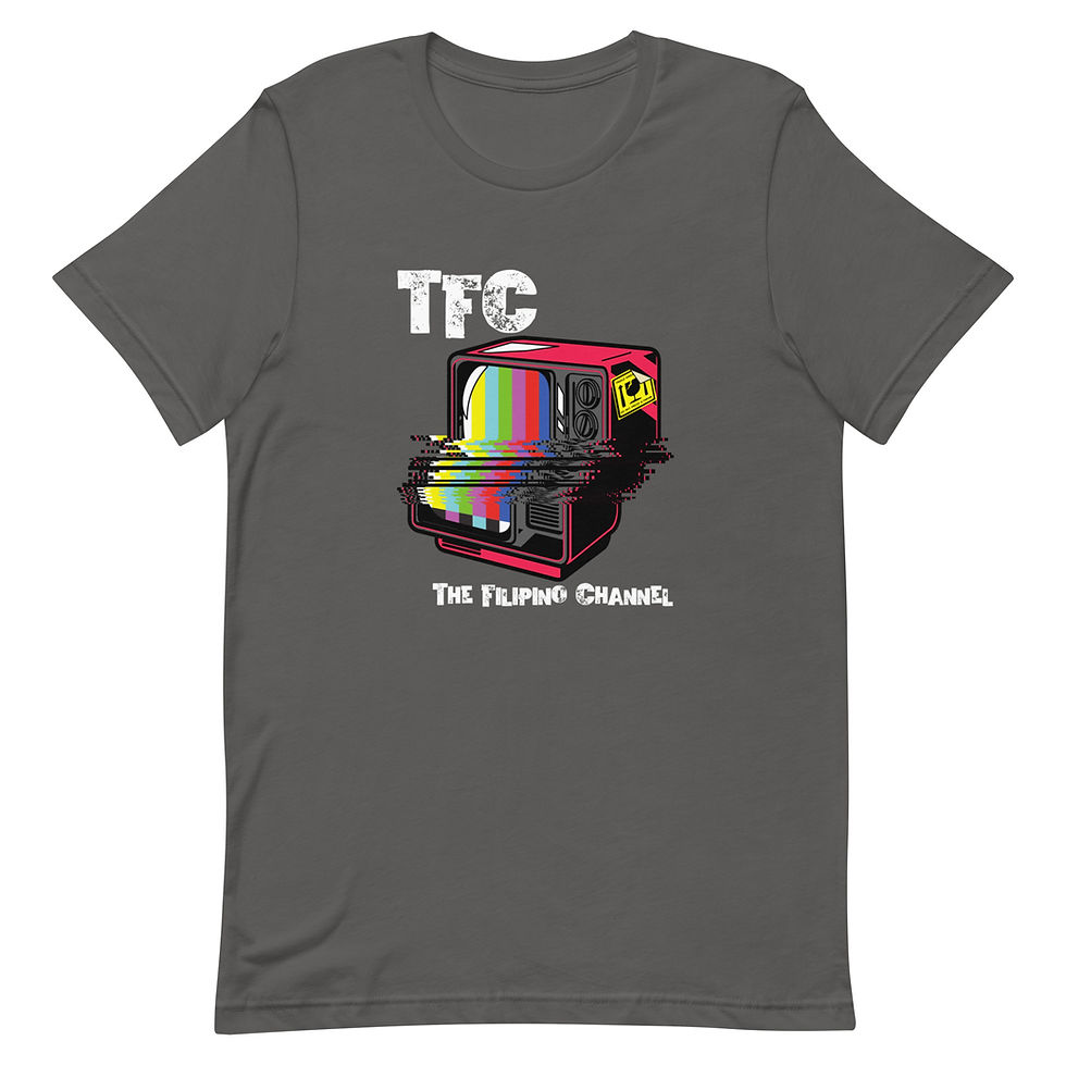 Thumbnail: Unisex TFC The Filipino Channel Glitched CRT TV