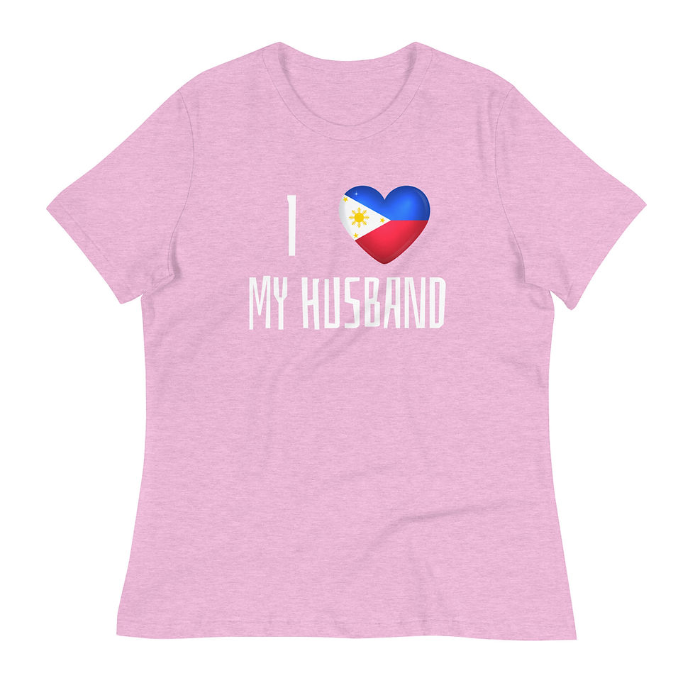 Thumbnail: Womens I Filipino Heart My Husband
