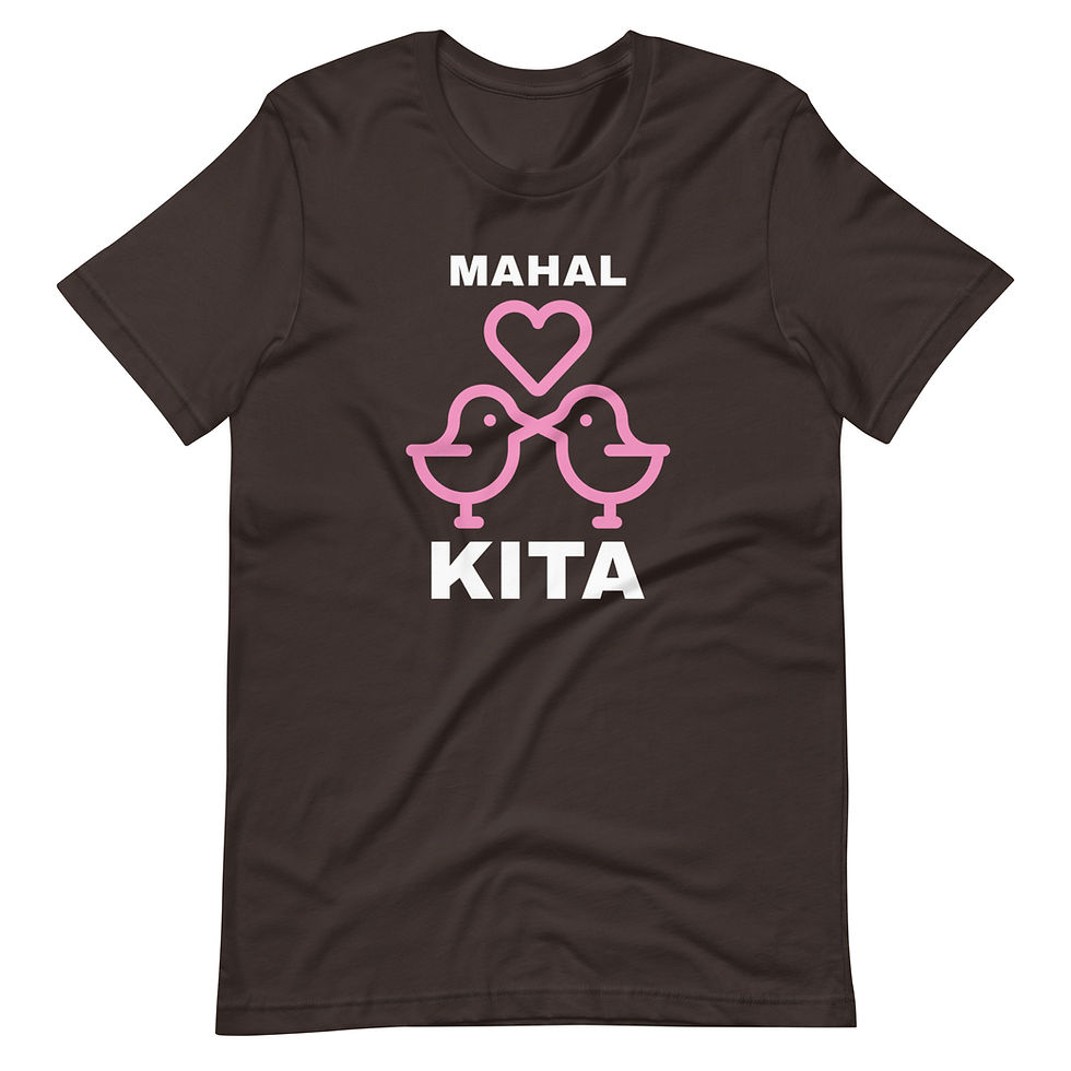 Thumbnail: Unisex Mahal Kita Romantic Hearts Chicks
