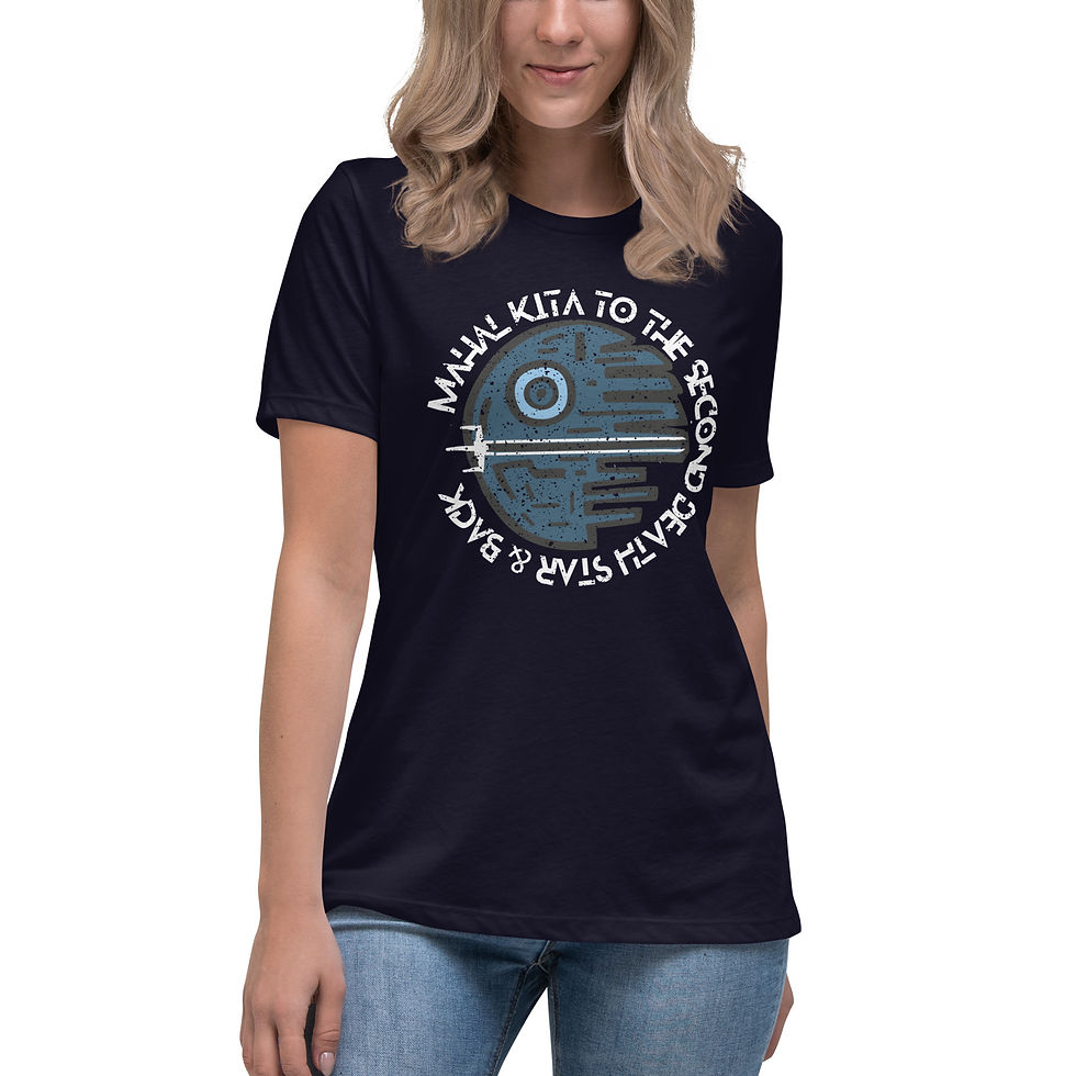 Thumbnail: Womens Mahal Kita To The Second Death Star & Back