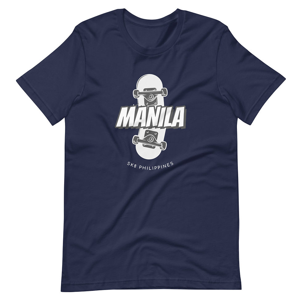 Thumbnail: Unisex Sk8 Manila Broken Skateboard