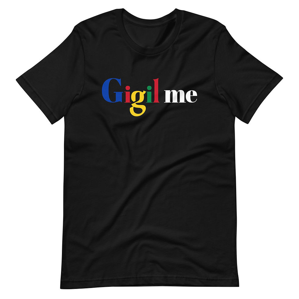 Thumbnail: Unisex Gigil Me Google Me Typography
