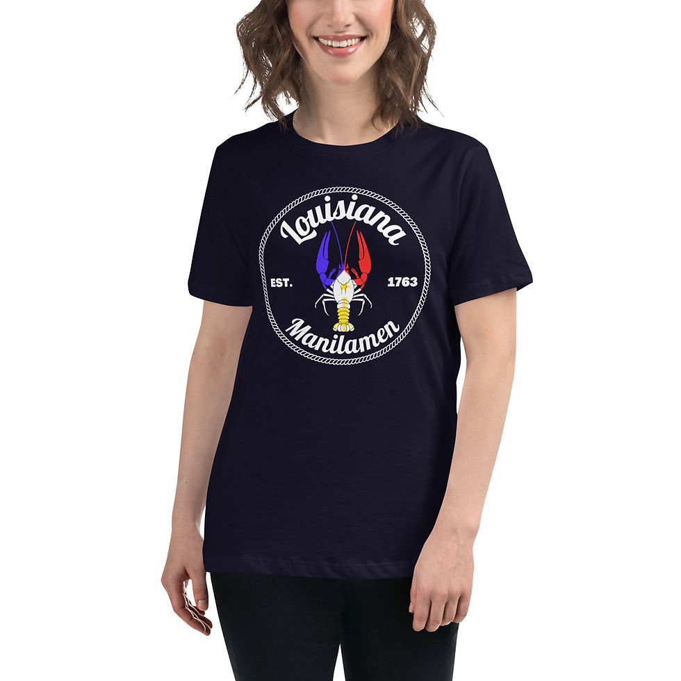 Thumbnail: Womens Louisiana Manilamen 1763 Filipino With Philippine Flag