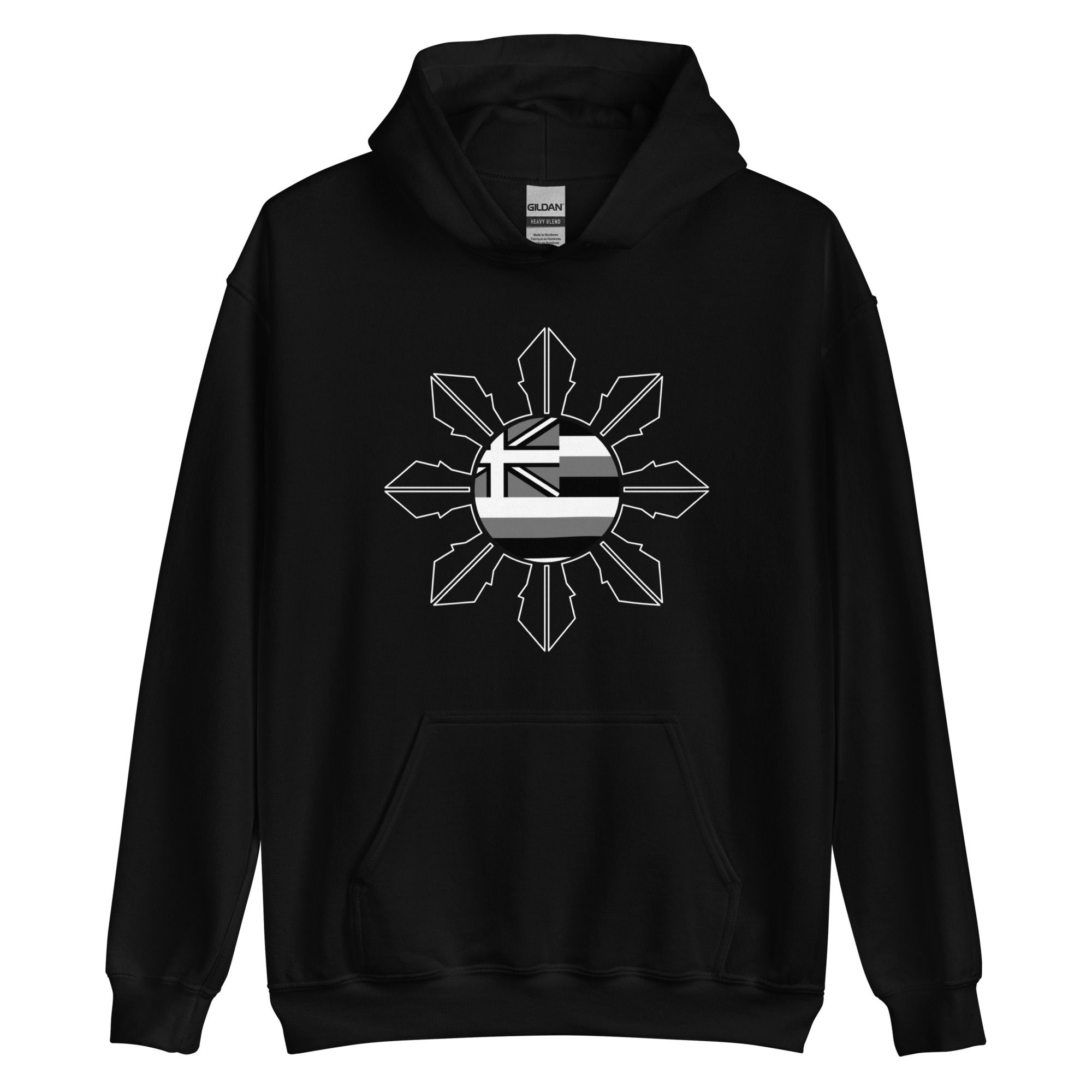 Philippine Sun Filipino Hawaiian Flag Unisex Hoodie