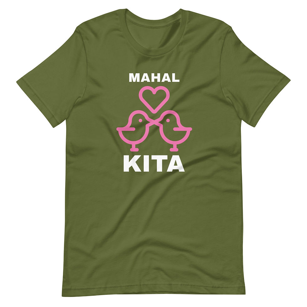 Thumbnail: Unisex Mahal Kita Romantic Hearts Chicks
