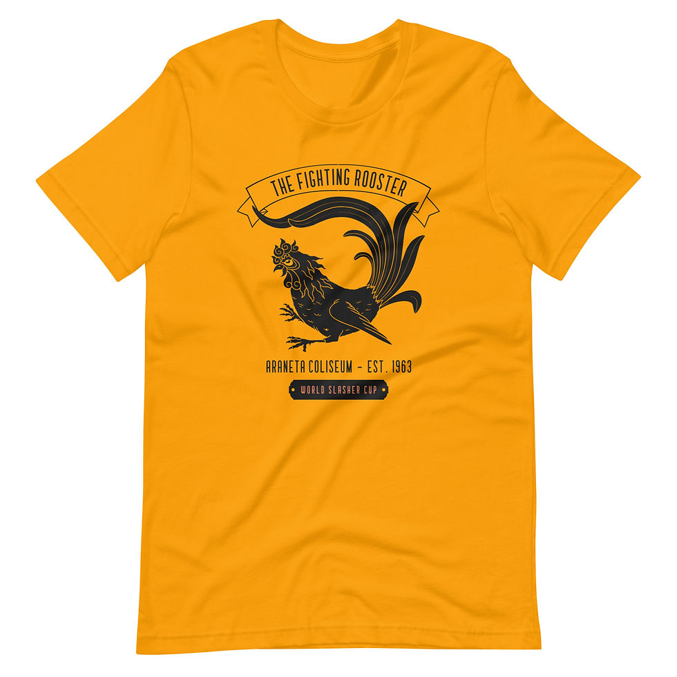 Thumbnail: Unisex Rooster Word Slasher Cup Blk