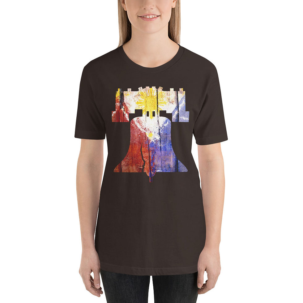 Thumbnail: Unisex Filipino Philadelphia Liberty Bell With Philippine Flag