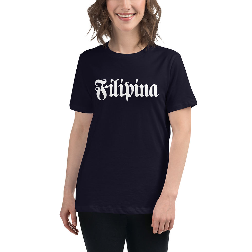 Thumbnail: Womens Filipina Typography