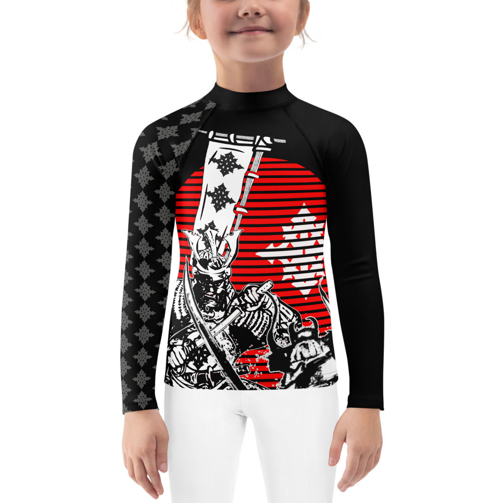 Kids Chaos Samurai Rash Guard