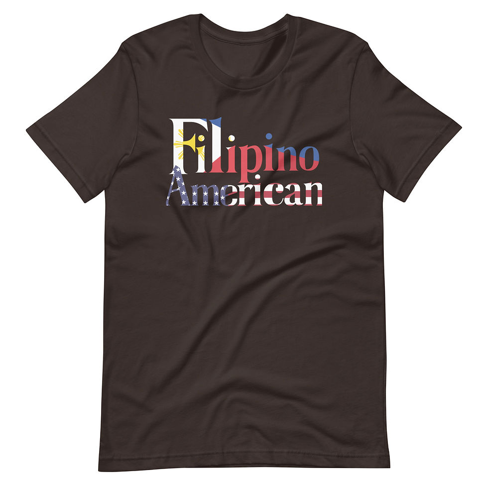 Thumbnail: Unisex Filipino American with Philippine and USA Flag