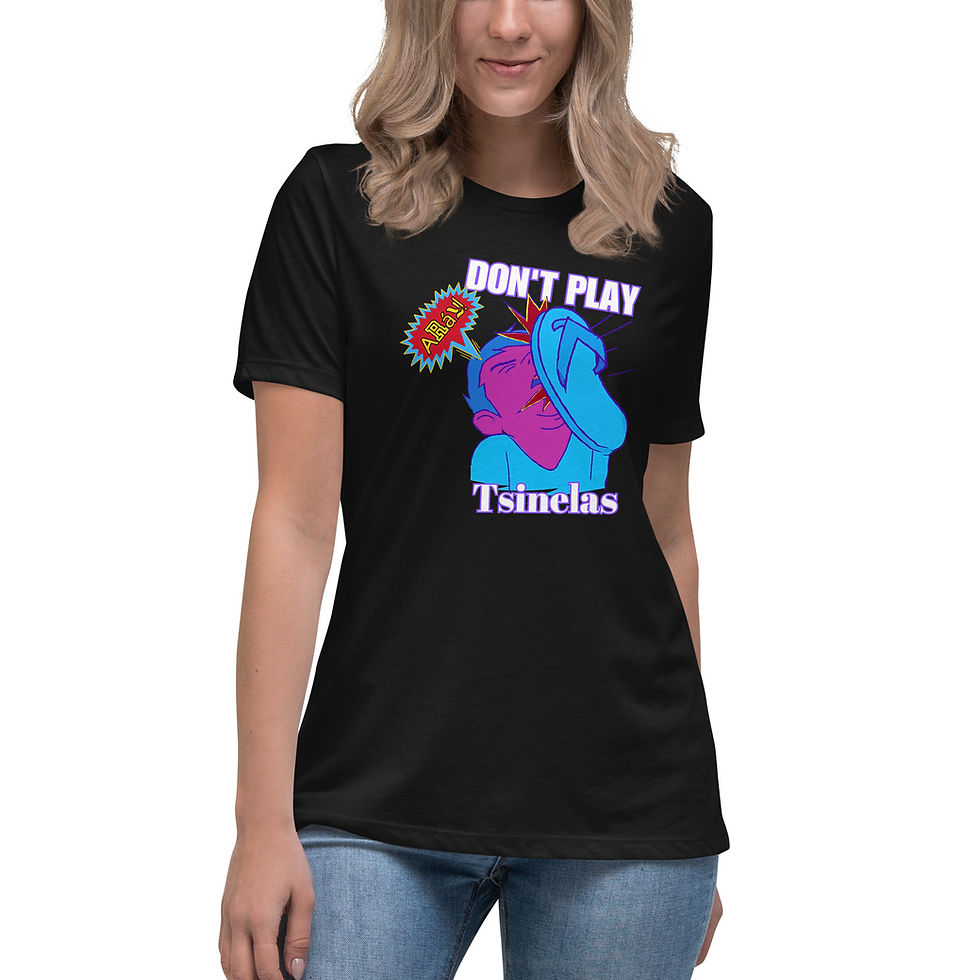 Thumbnail: Womens Don't Play Aráy Tsinelas
