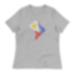 Thumbnail: Womens Washington DC Typography with Philippine Flag Inside