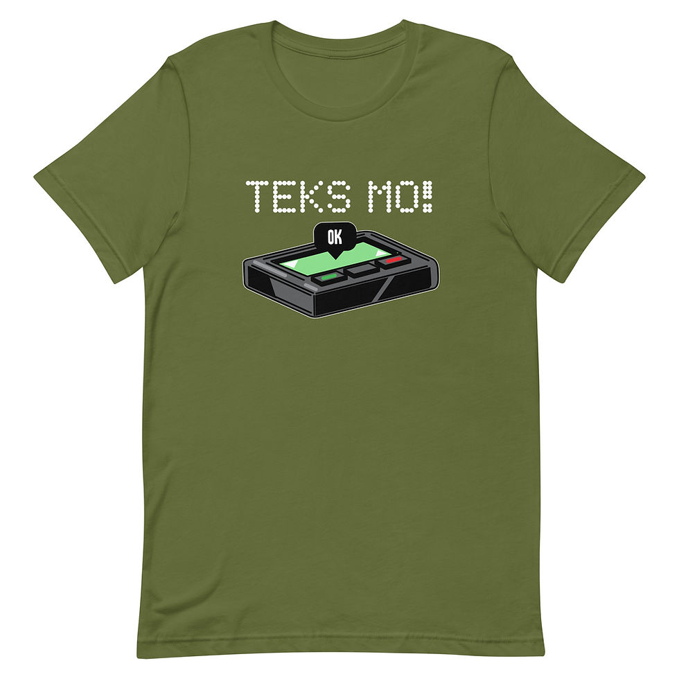 Thumbnail: Unisex Teks Mo Text Me Pager Ok