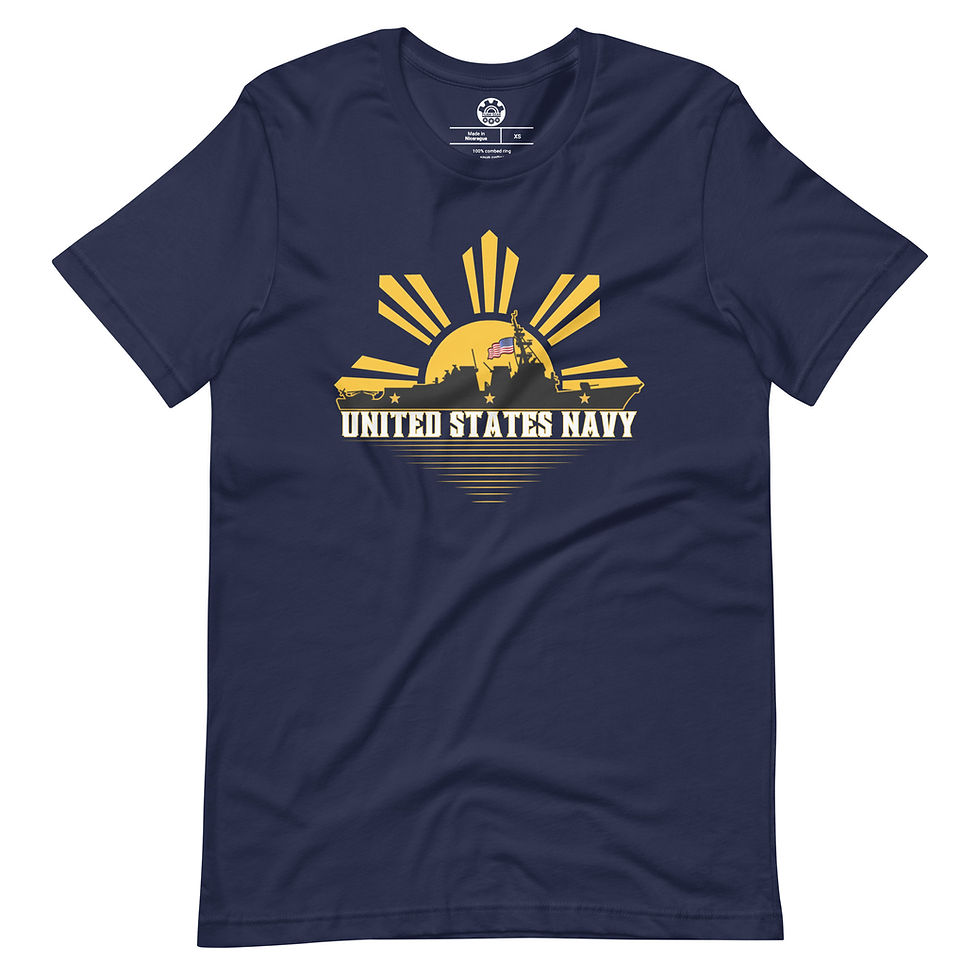 Thumbnail: Unisex United States Navy Filipino American