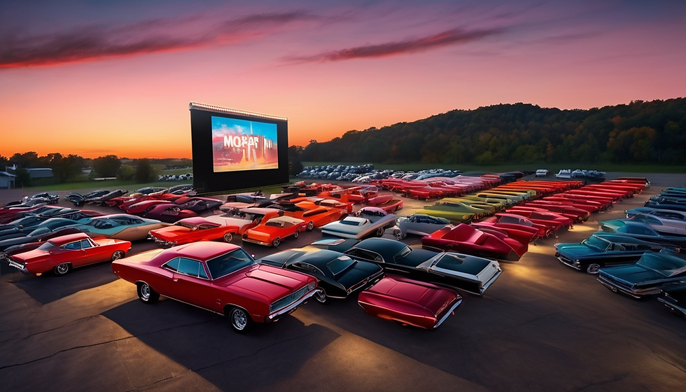 Mopar Movie Drive-in Night