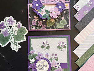Exploring the Elegance of Violet Dreams Designer Series Paper
