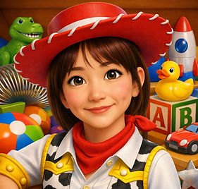 S支援員のアバターはCopilot作。某アメリカアニメのおもちゃの仲間風。実物を見たい方は千代田の就Bプライドへ。
