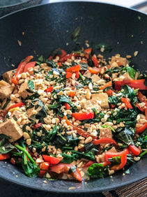 Spicy Tofu Stir Fry
