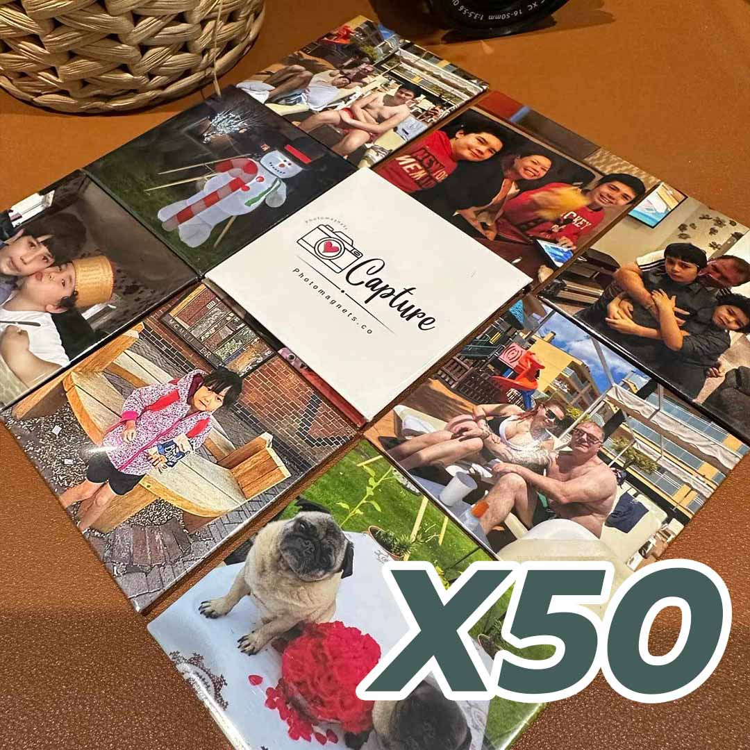 Fridge Photo Magnets x50 £80