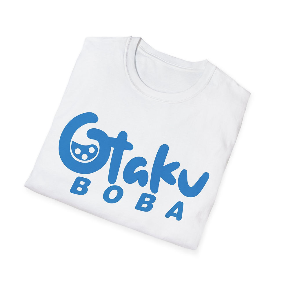 Thumbnail: Otaku Boba White Unisex T-Shirt