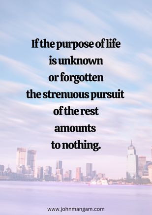 Purpose of life 
