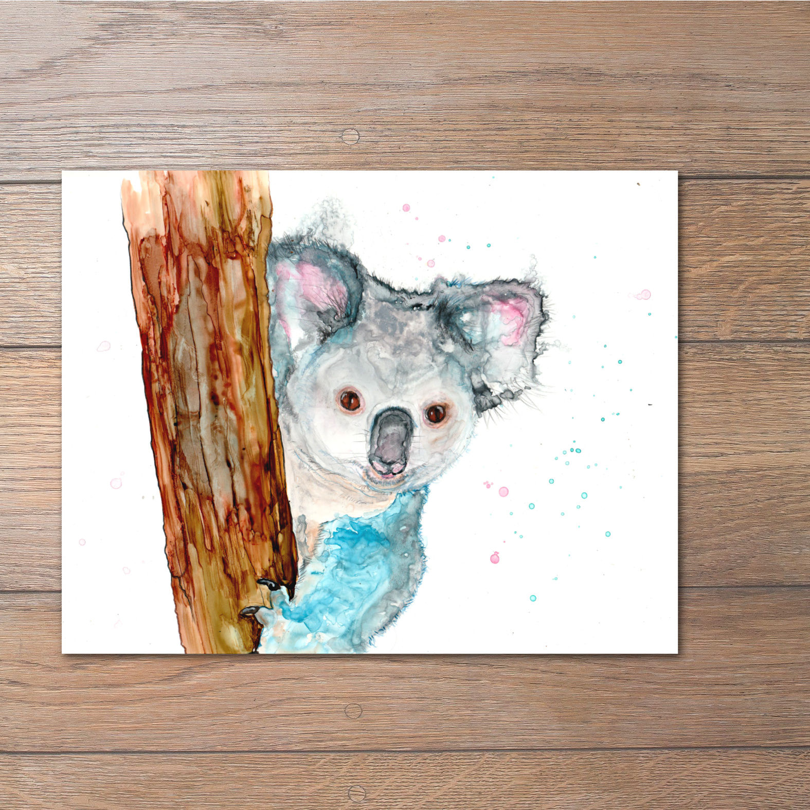 Baby Koala art print