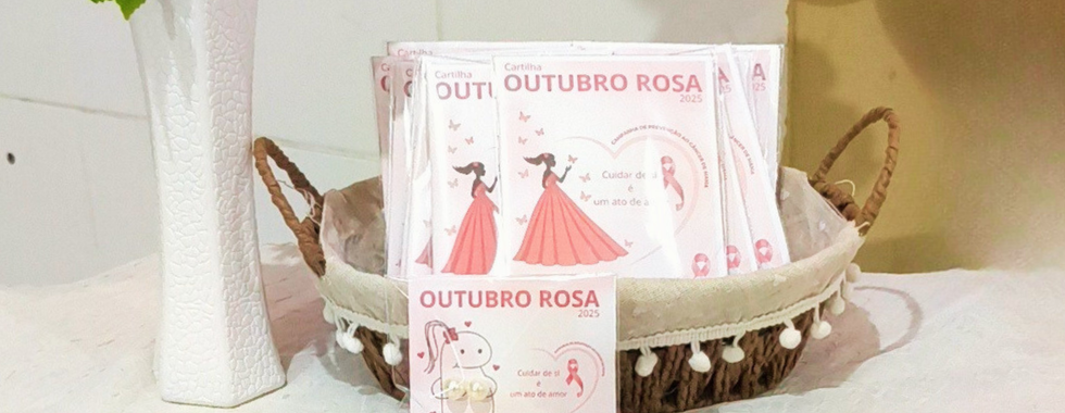 Integrantes da AIDÊ durante as atividades do Outubro Rosa 2025, em Ipatinga.