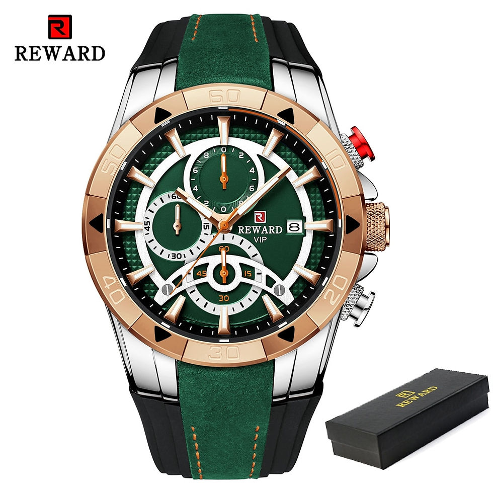 Miniatura: REWARD  Men's Luxury Waterproof Quartz Watch