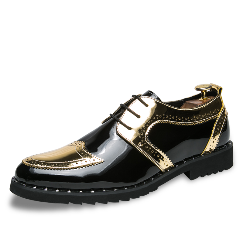 縮圖：Men's Casual British Leather Shoes