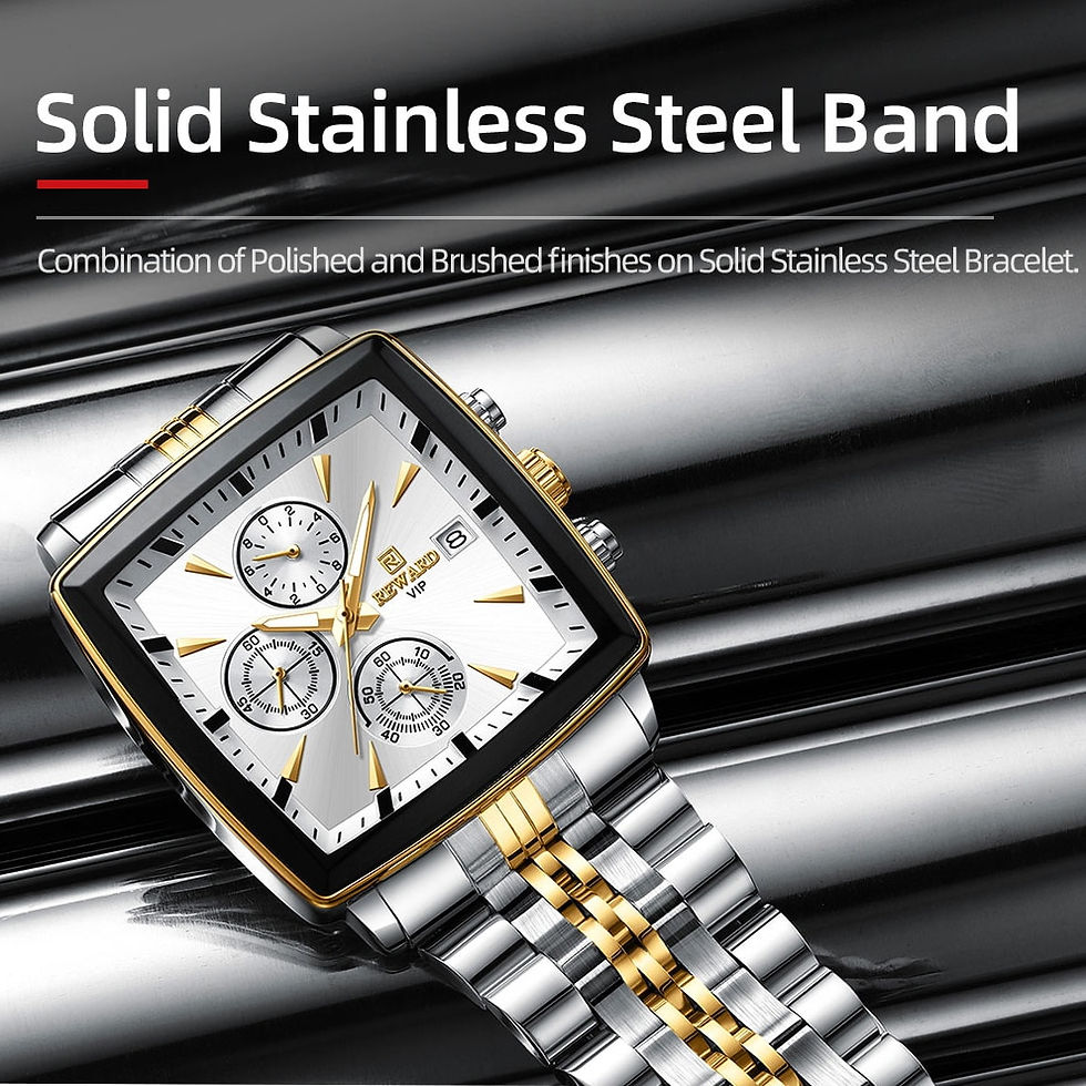 Miniature : REWARD Men's Luxury Luminous Waterproof Watch