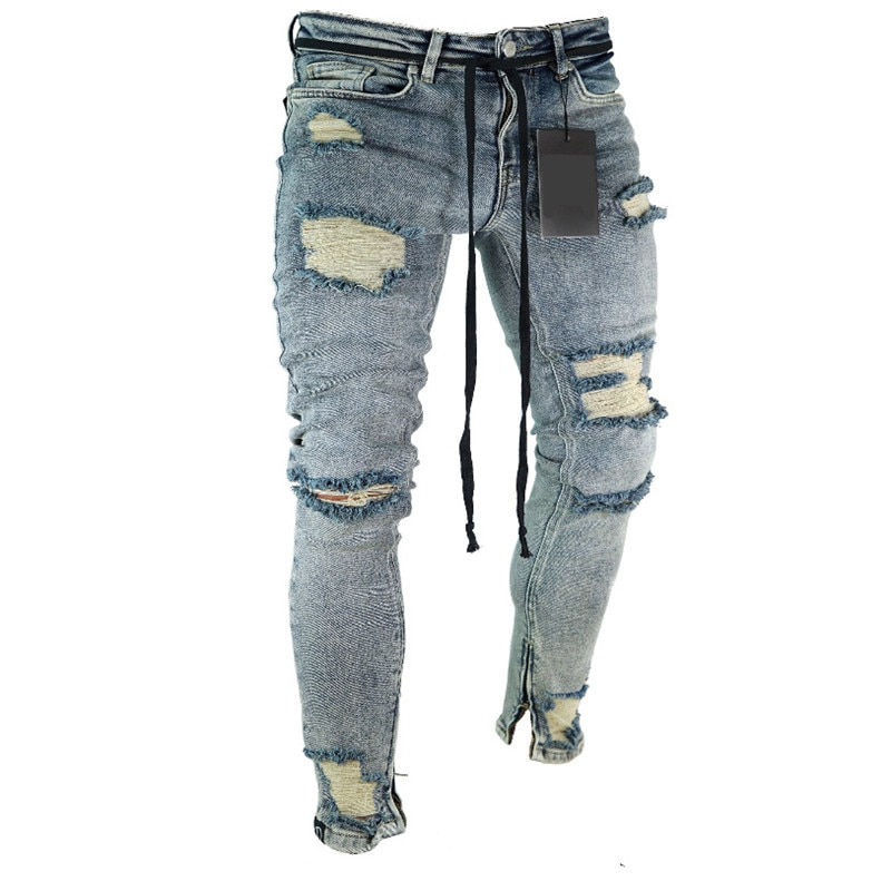 Minijatura: Men's Ripped Skinny Jeans