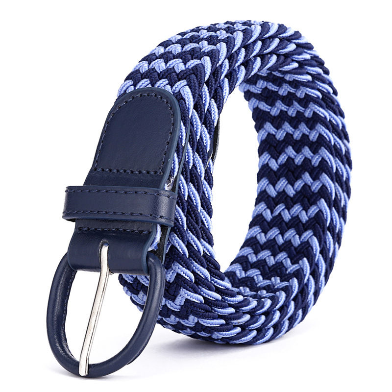 Minijatura: Men's Woven Single Needle Buckle Belt