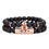 Thumbnail: Men's Classic Black Beads 2pc/Set Bracelet