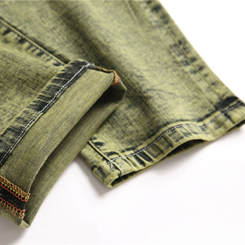 Minijatura: Men's Tie and Dye Stretch Denim Jeans