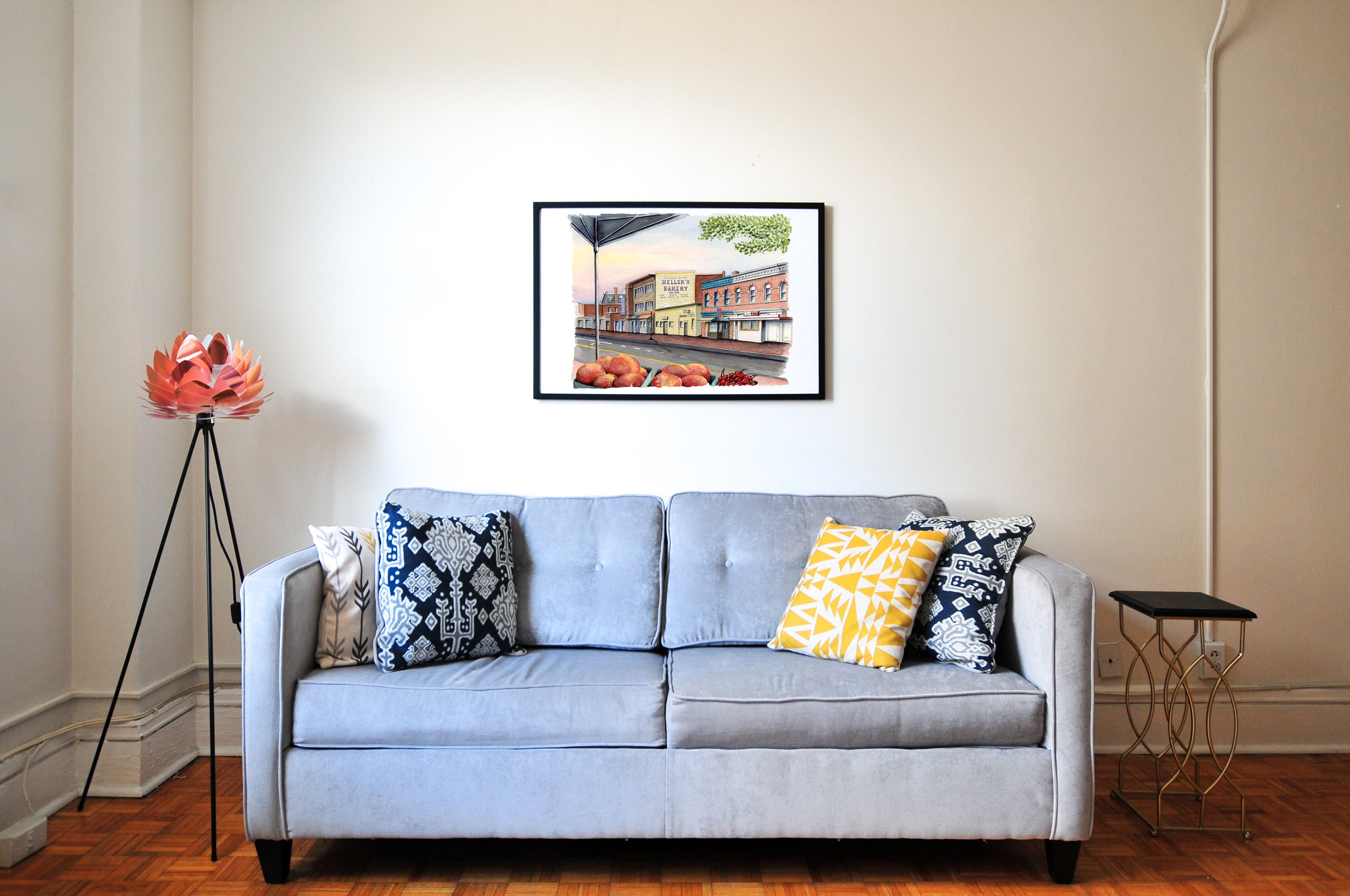 Mount Pleasant Giclee Watercolor Print