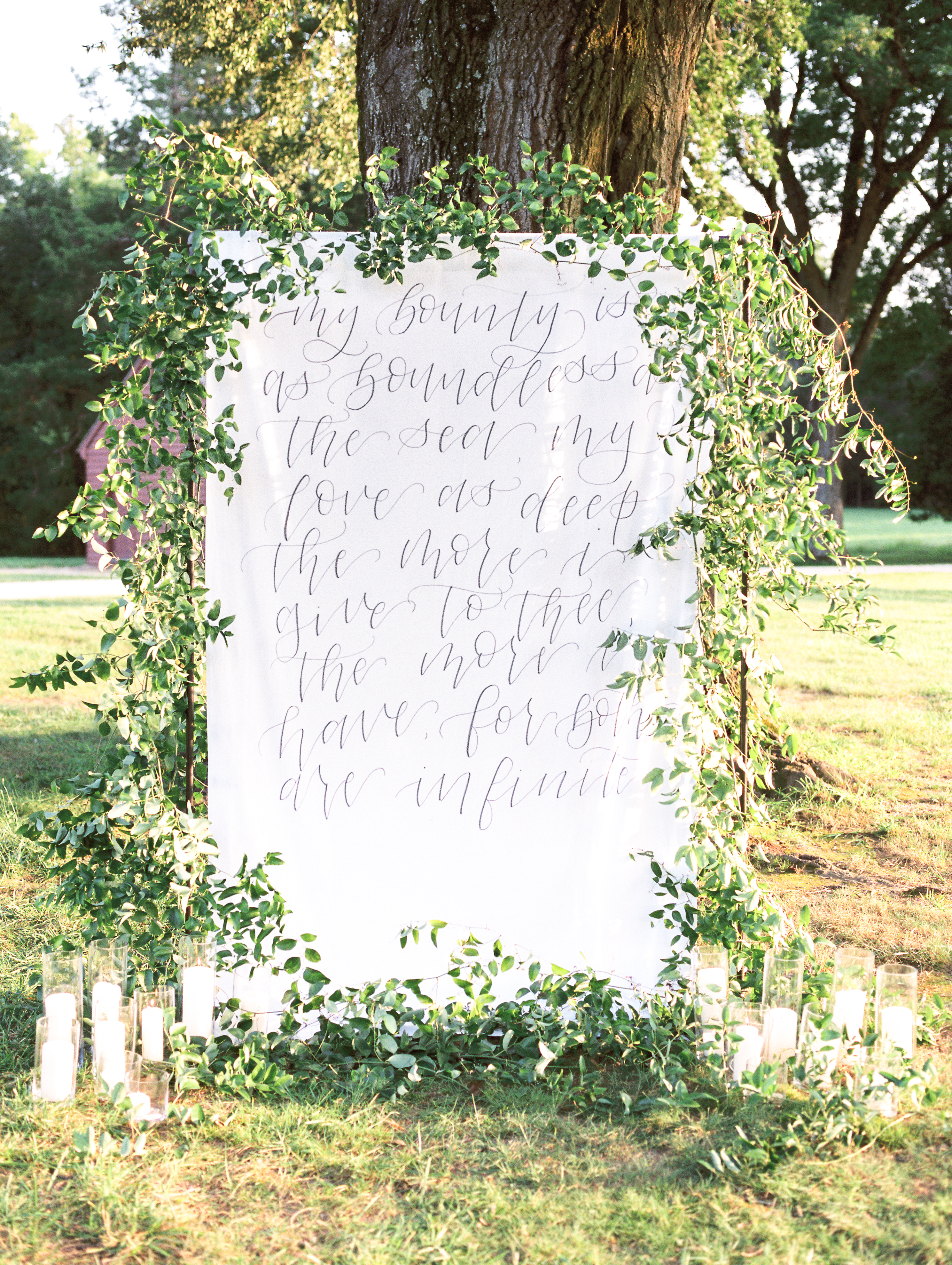 Calligraphy Backdrop