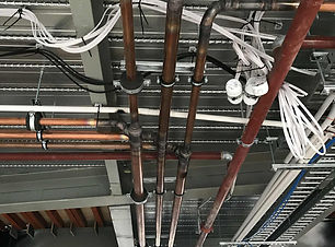 Hackham plumbing copper piping installation in roof by NextGen Trade Solutions