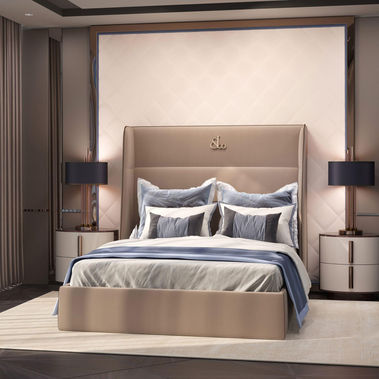 Luxury Bedroom in Apartment Suites and Penthouse Residences At Burj Binghatti Jacob & Co. Dubai