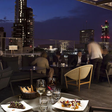 night view at the opus tower - intergolden house real estate