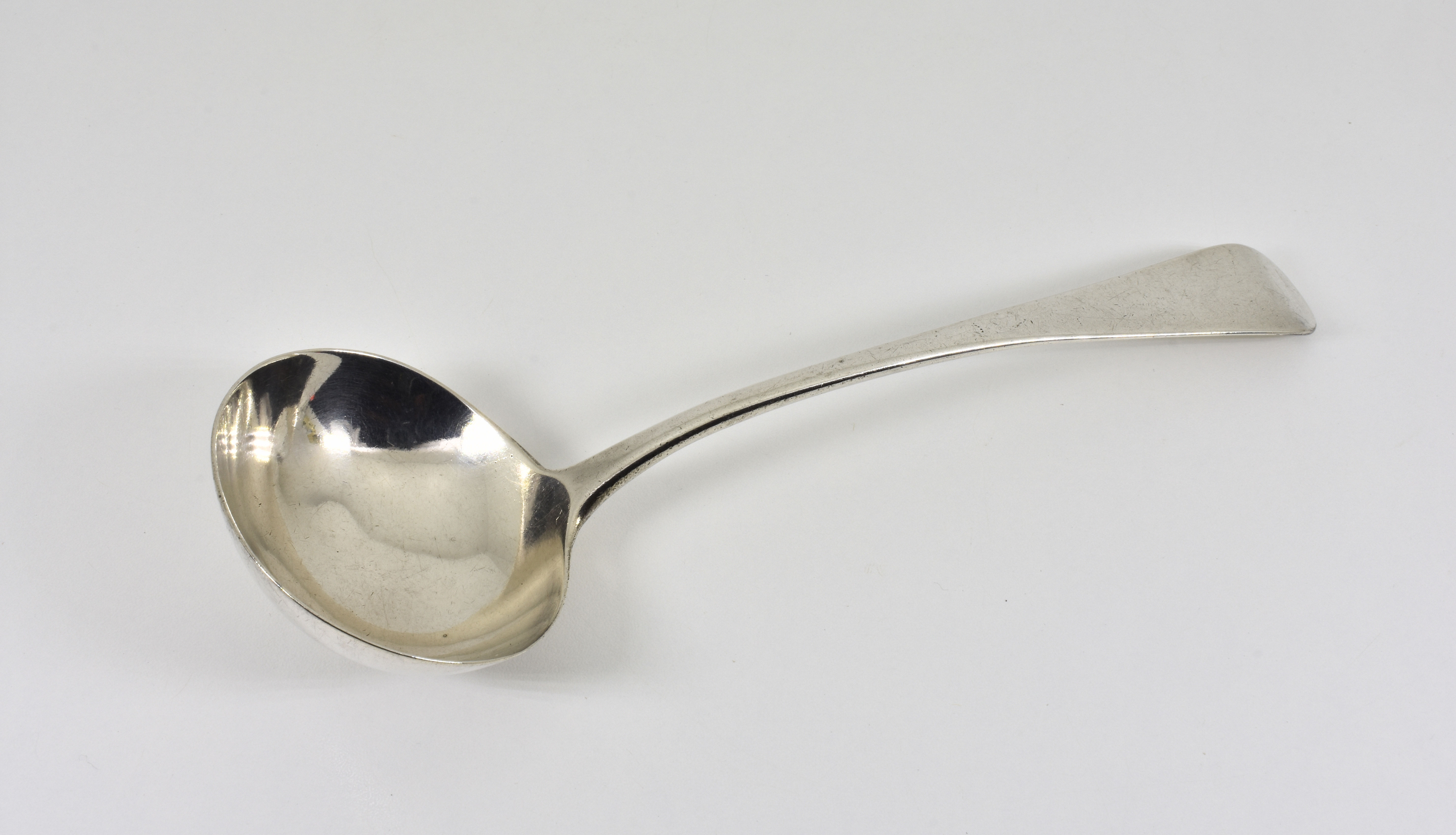 Antique George III Solid Silver Sauce Ladle