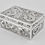 Thumbnail: Antique Victorian Solid Silver Chinese Export Box, Wang Hing, c1880