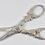 Thumbnail: Antique German Pair of Solid Silver Grape Shears/Scissors, c1890)