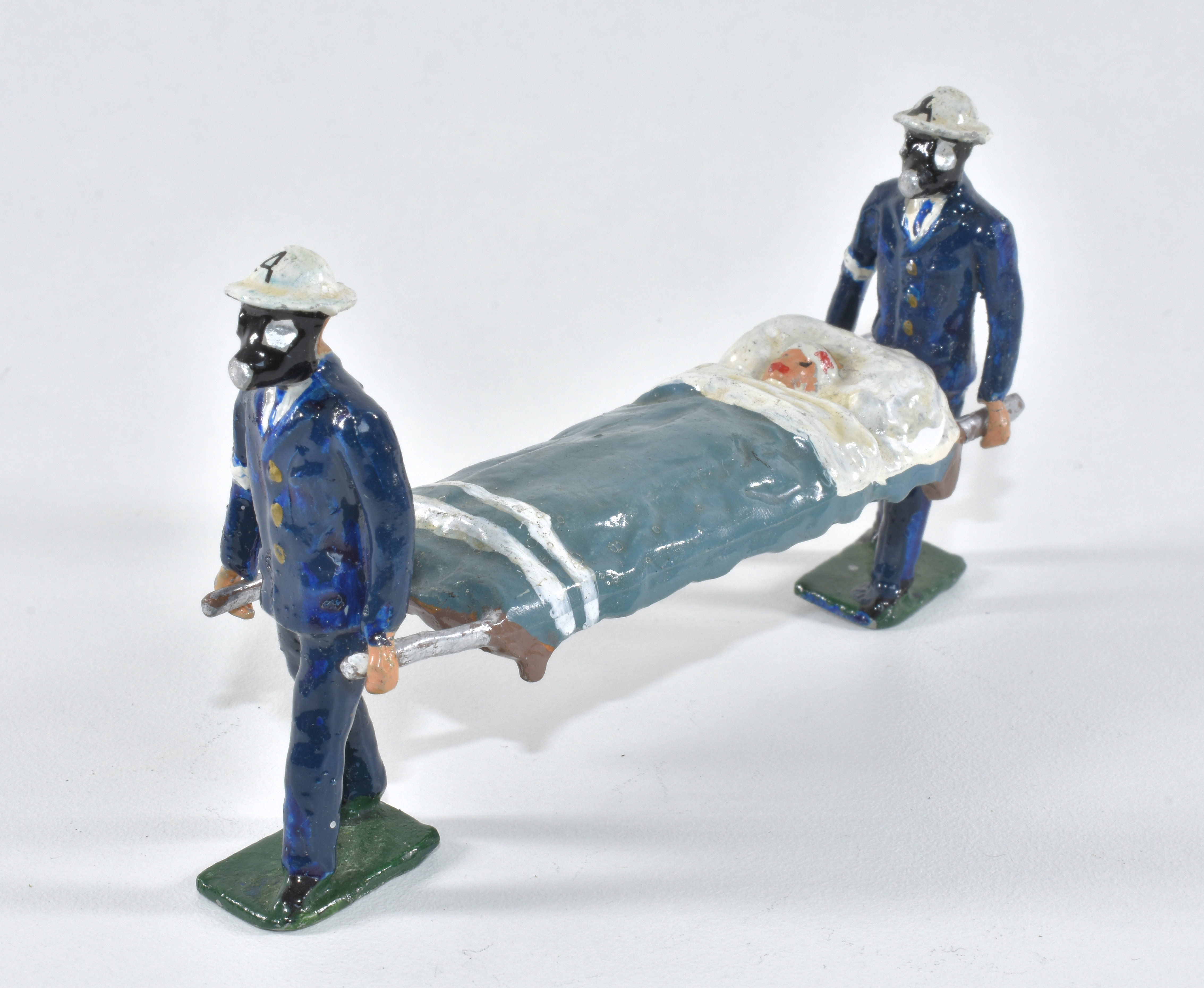 Rare Taylor & Barrett ARP Warden Stretcher Party Lead Figures