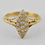 Thumbnail: Antique Edwardian 18ct Gold Old Cut Diamond Marquise Ring