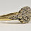 Thumbnail: Vintage 9ct Gold Diamond Cluster Ring
