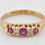 Thumbnail: Antique Victorian 18ct Gold Ruby & Diamond Ring